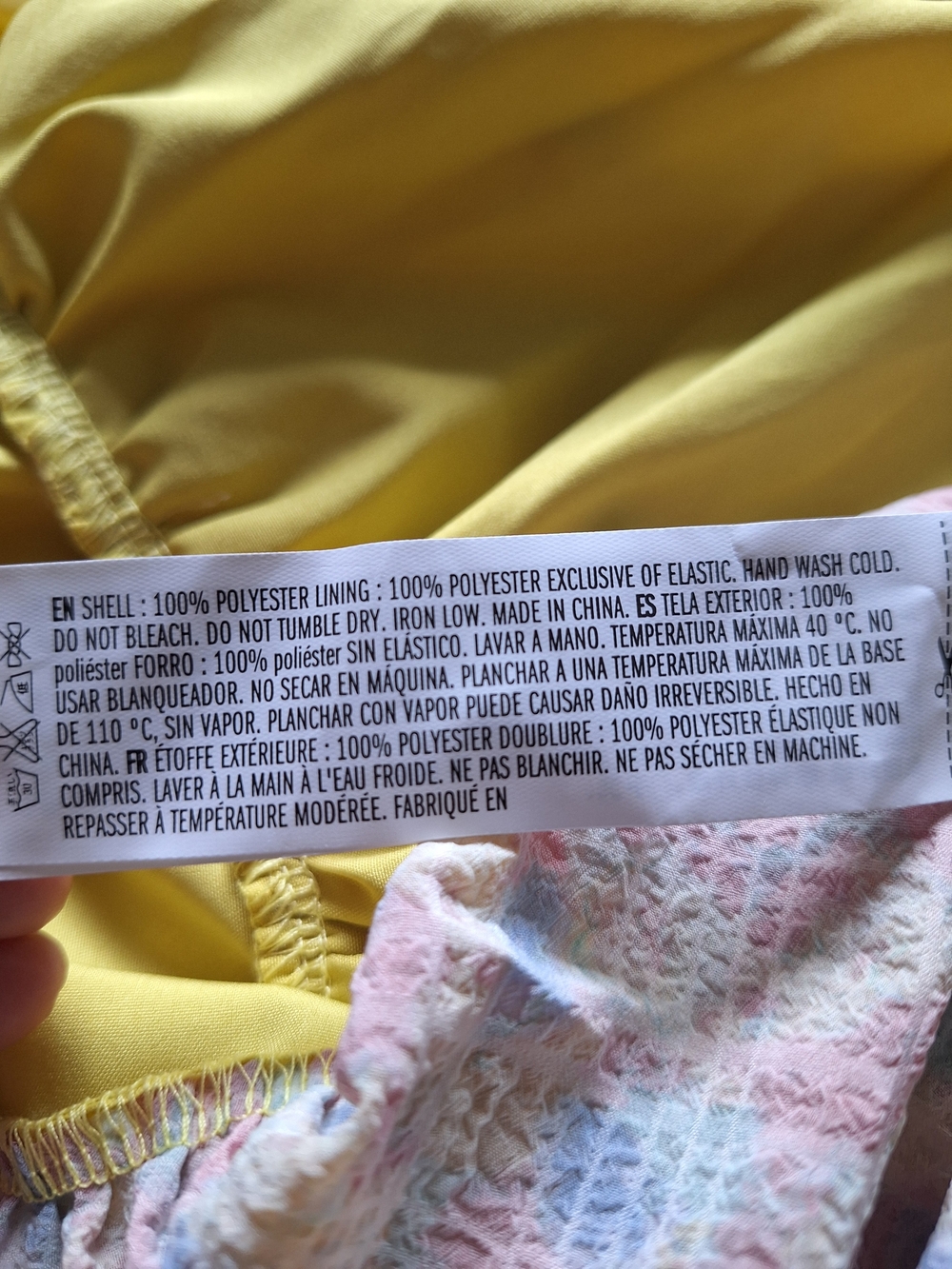 Free the Roses Yellow Floral Ruffle Smocked Dress - Picture 6 of 7